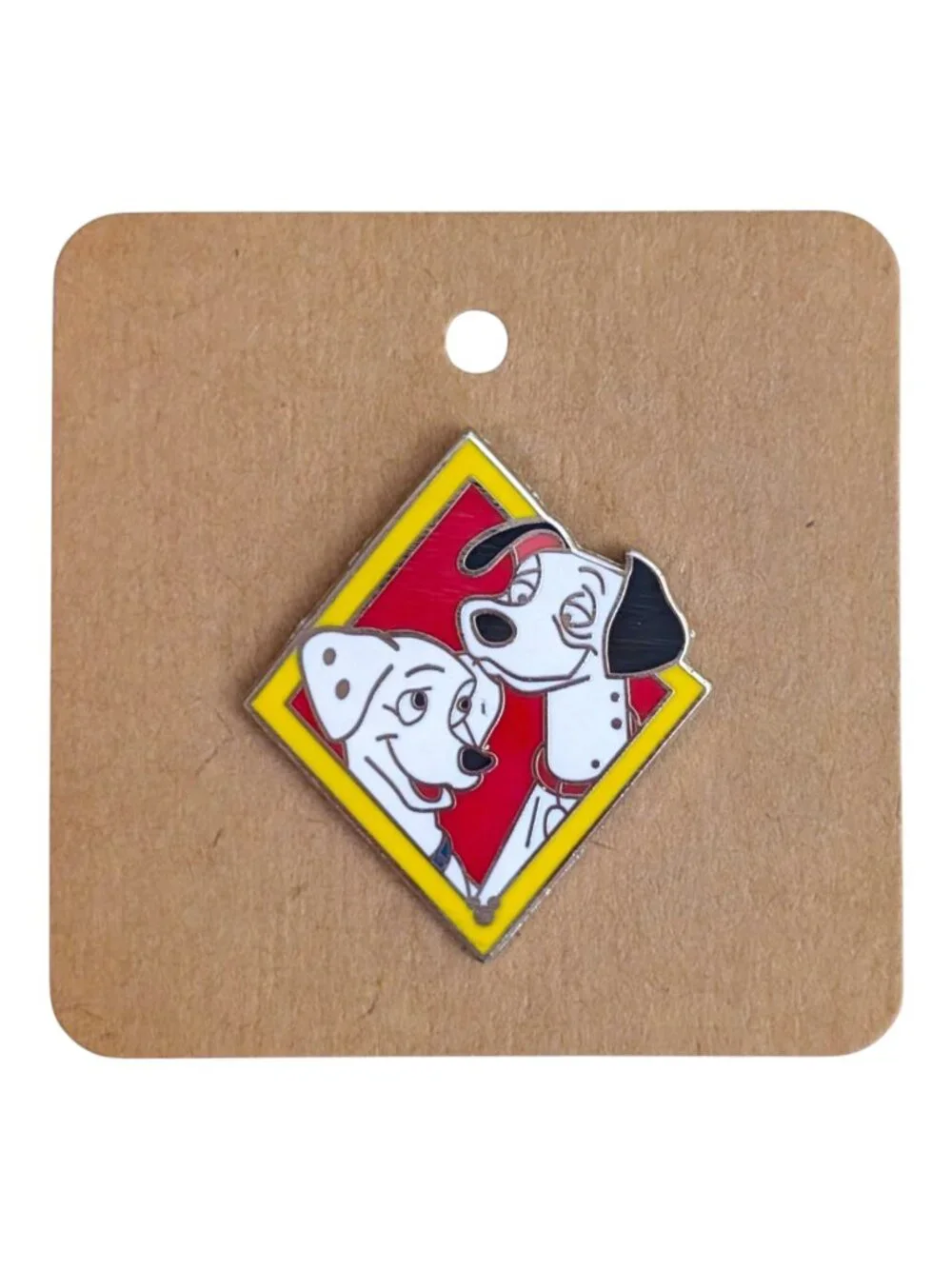 101 Dalmatians Vintage Disney Pin: Classic Perdita and Pongo